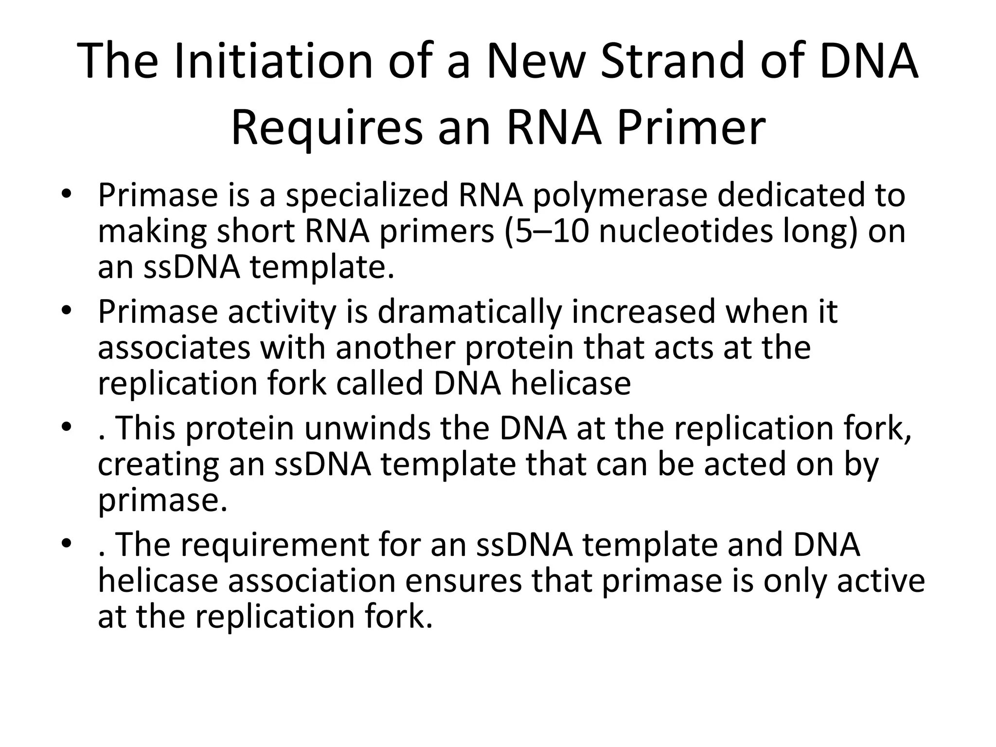 THE MECHANISM OF DNA POLYMERASE & CHEMICAL NATURTE TOPIC OF MOLECULAR