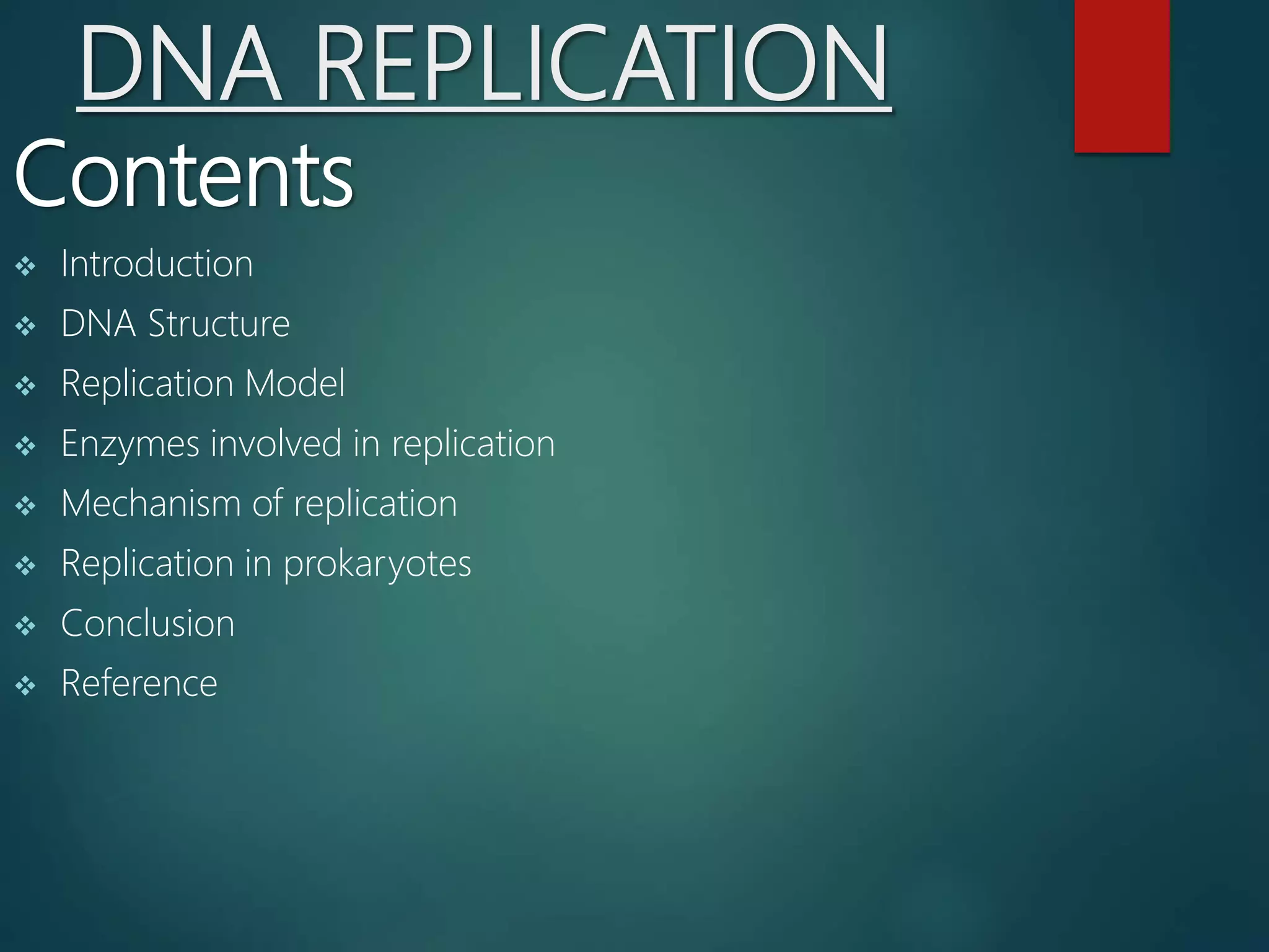 Dna replication in prokaryotes | PPTX