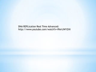 DNA REPLication Real Time Advanced:
http://www.youtube.com/watch?v=I9ArIJWYZHI
 