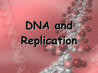 DNA and Replication 
