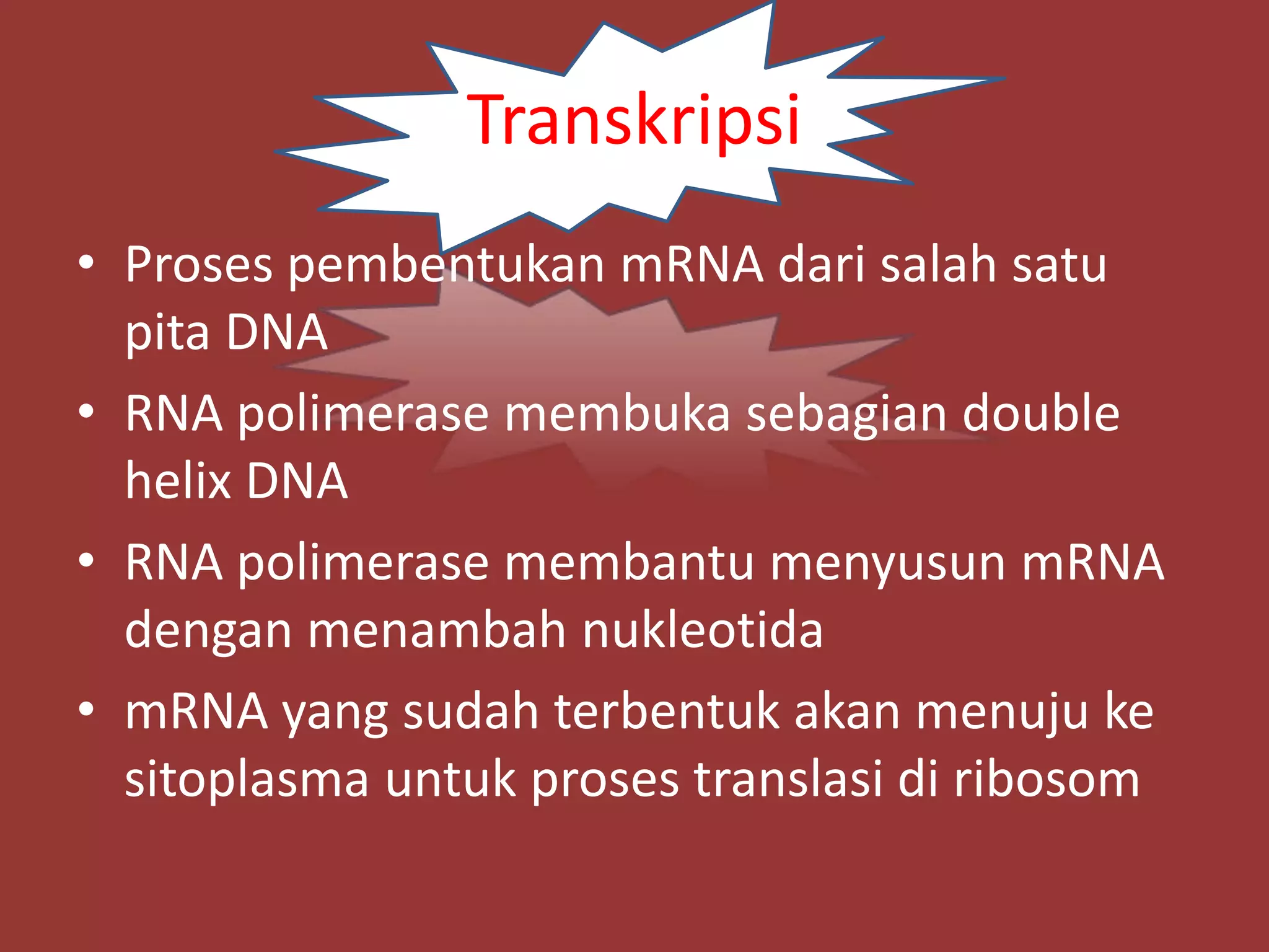 Materi Genetik (DNA & RNA) | PPTX