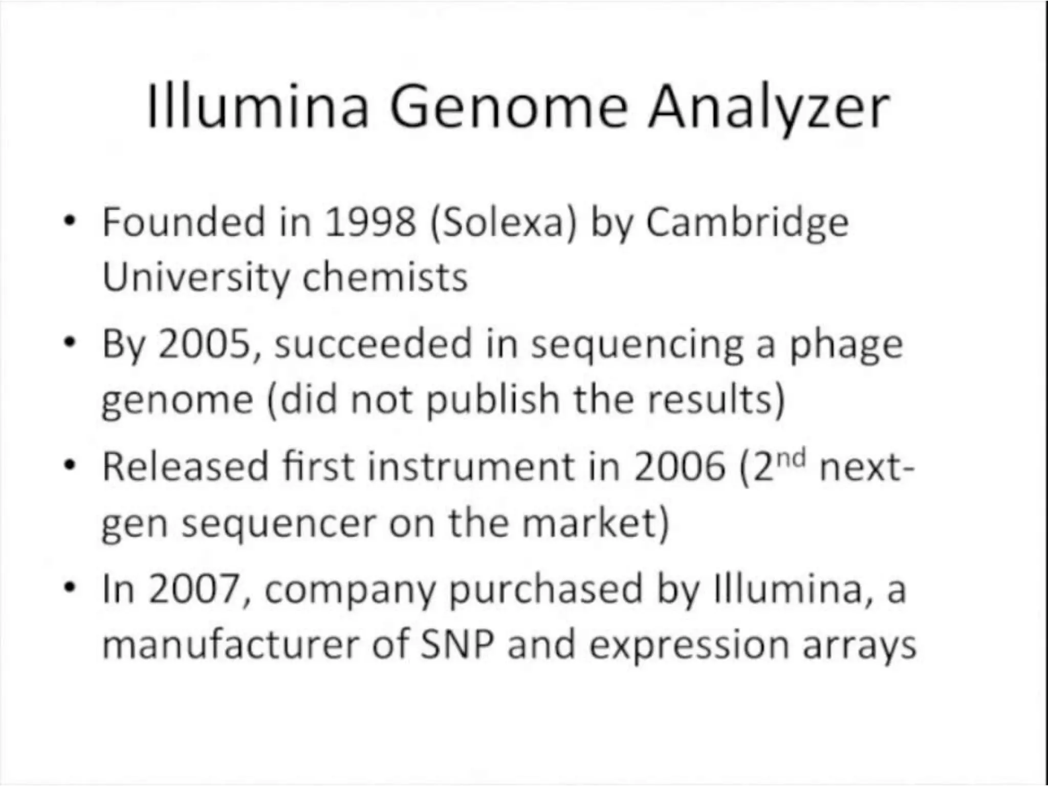 Advance DNA sequencing 