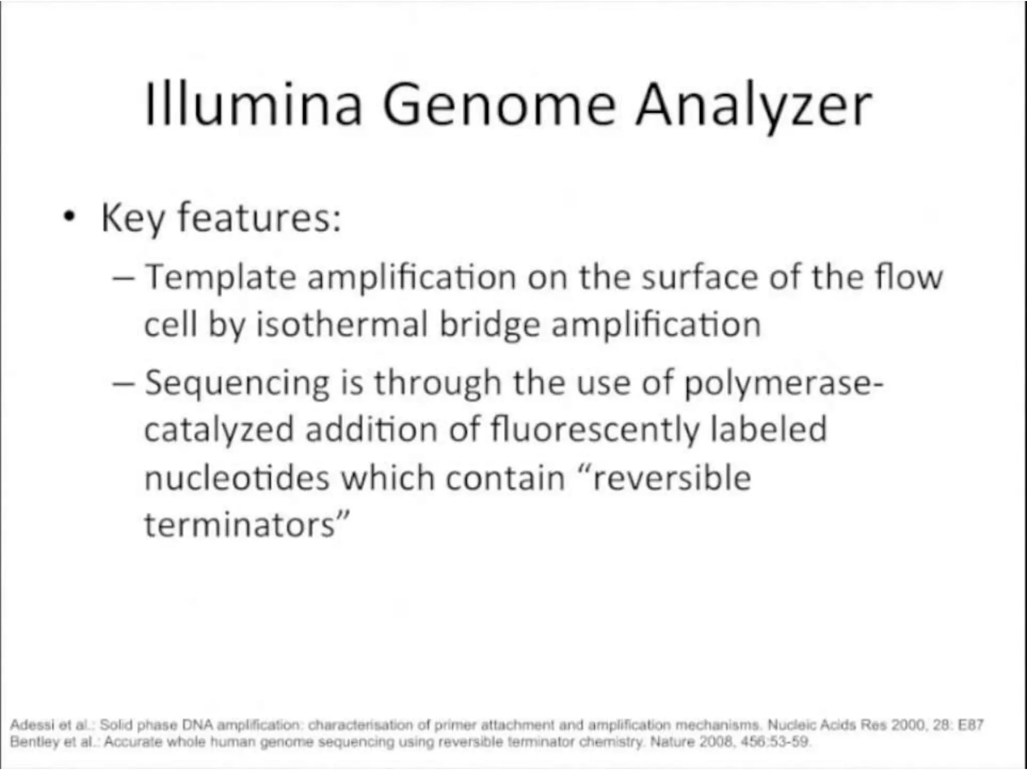 Advance DNA sequencing 
