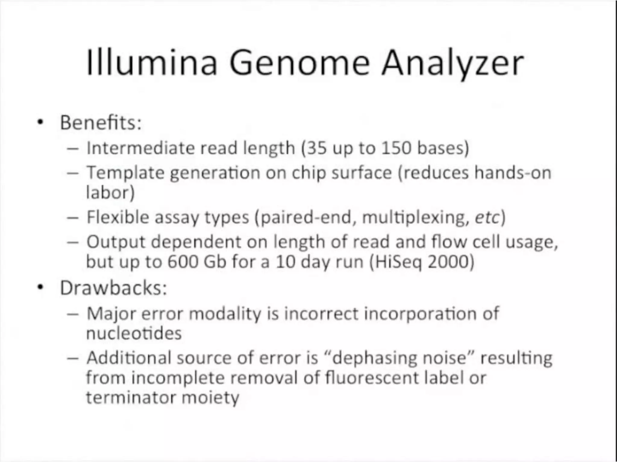 Advance DNA sequencing 