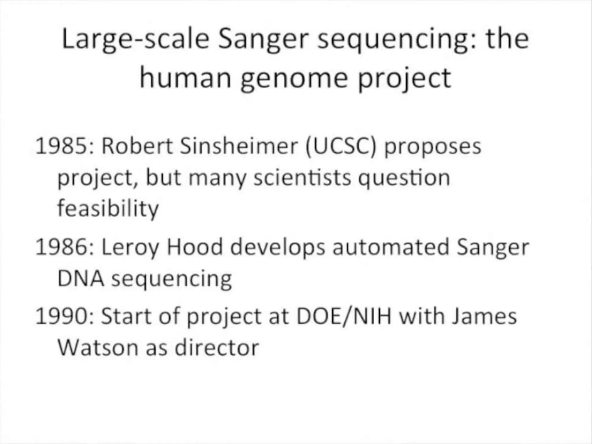Advance DNA sequencing 