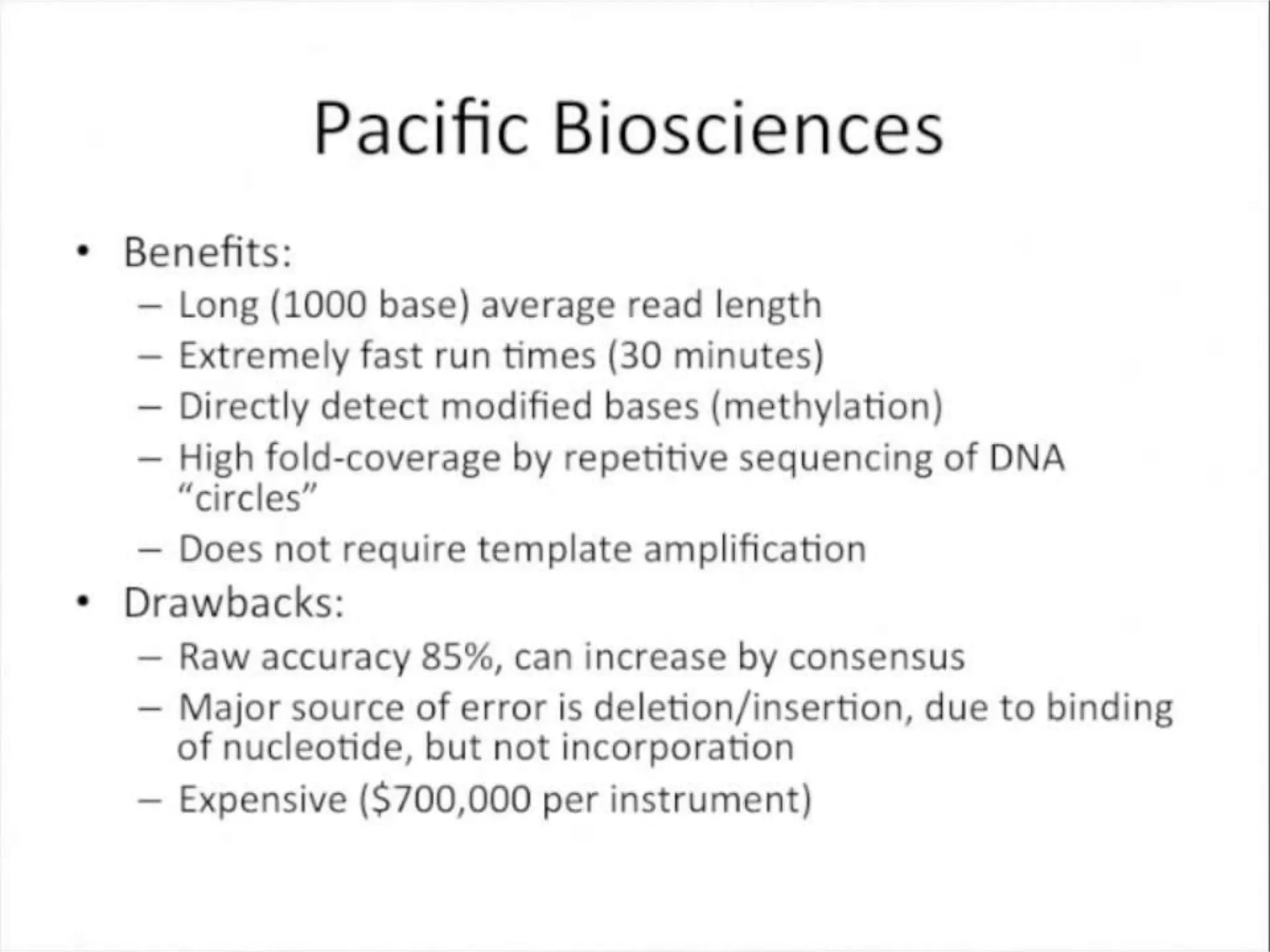 Advance DNA sequencing 