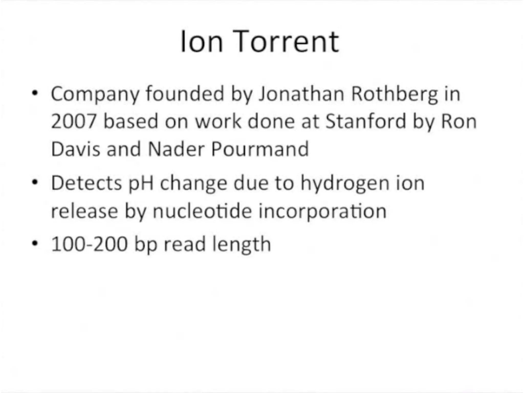 Advance DNA sequencing 