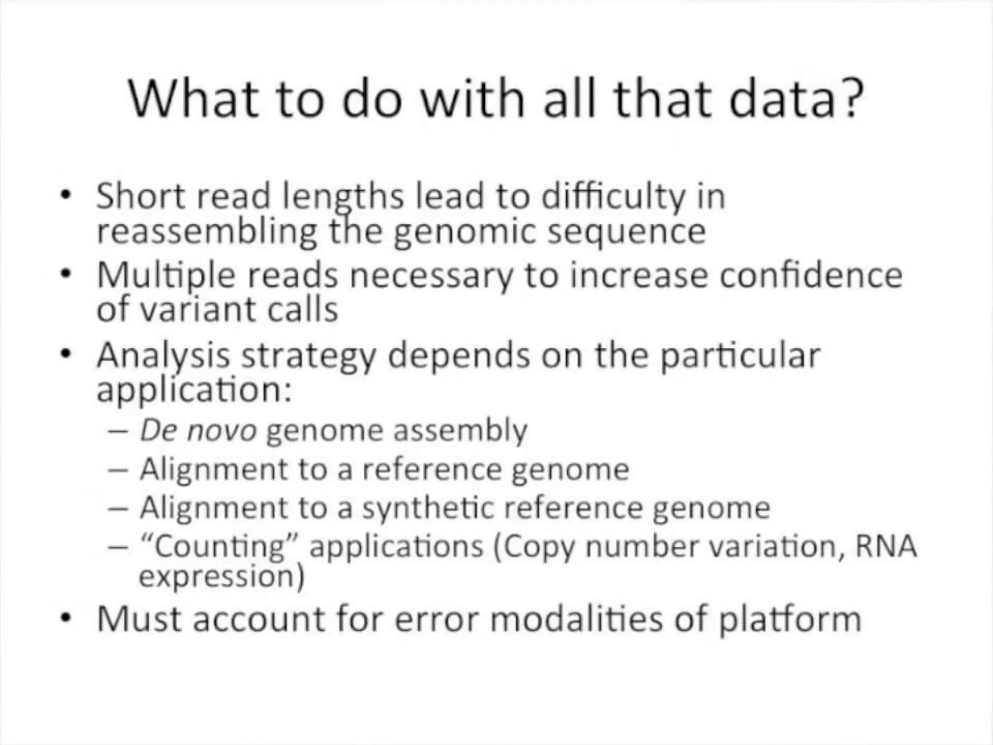 Advance DNA sequencing 