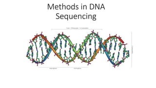 Methods in DNA
Sequencing
 