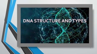 DNA STRUCTURE AND TYPES .pptx