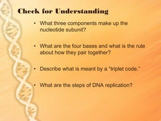 DNA for Middle School Science | PPT