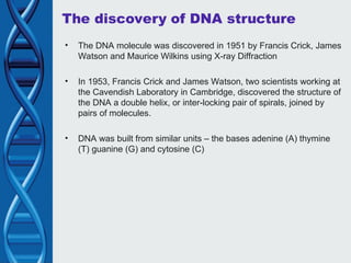 DNA the code of life. Deoxy Ribo Nucleic Acid | PPT