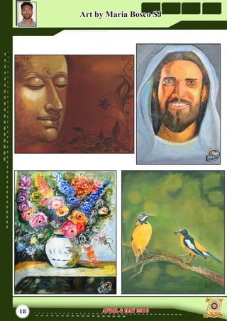 18 April & May 2016April & May 2016
Art by Maria Bosco SJArt by Maria Bosco SJ
 