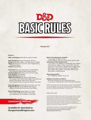 D&D Basic Rules