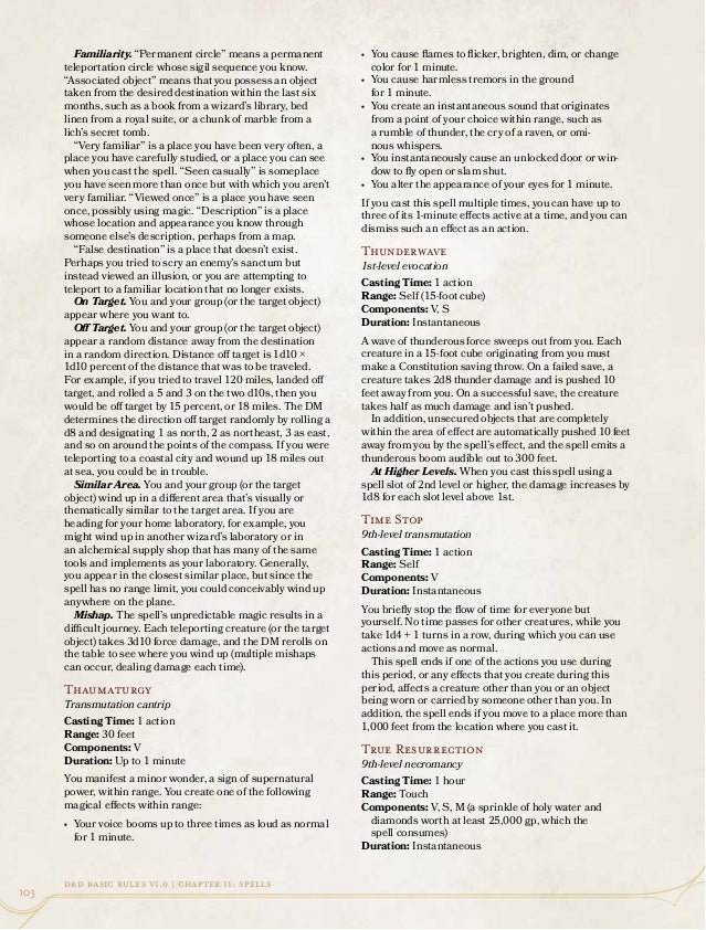 D&D Basic Rules