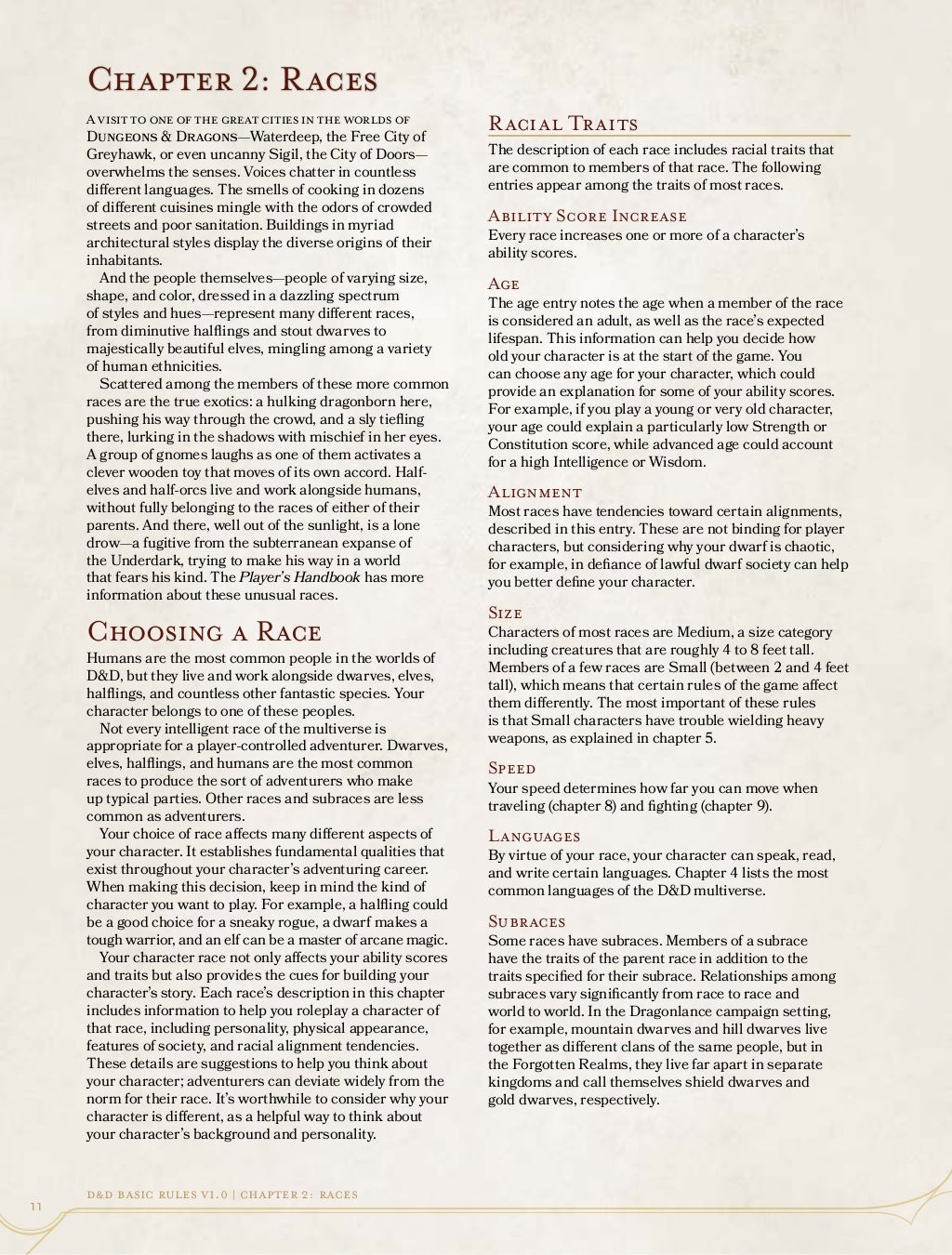 D&D Basic Rules