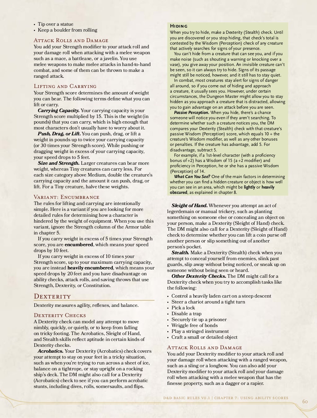 D&D Basic Rules