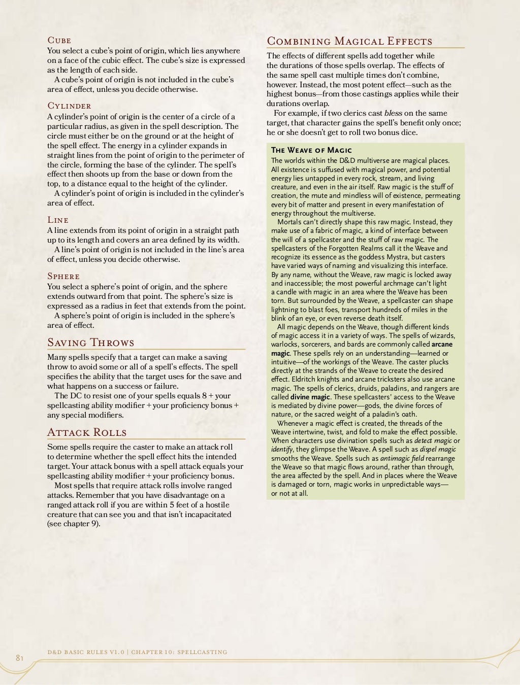 D&D Basic Rules