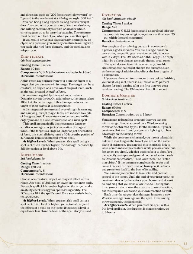 D&D Basic Rules