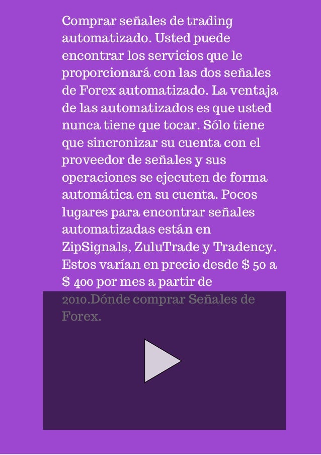 Proveedores de señales forex gratis