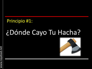 DóNde Se Cayo Tu Hacha