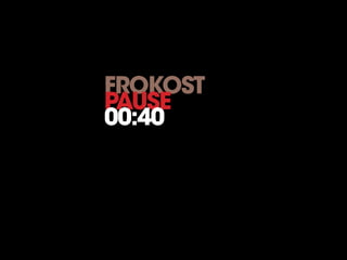 frokost
pause
00:40
 