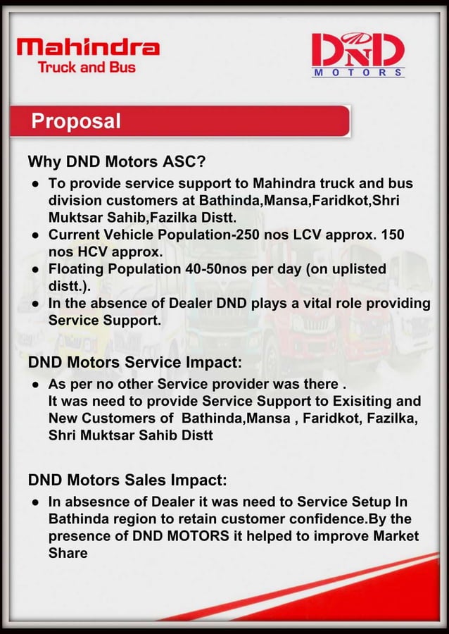 DND MOTORS BATHINDA company profile