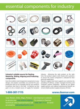 DMR_EssentialComponents_September-2011-outline_01.indd 1 8/15/2011 12:43:40 PM
32-37-DES.indd 32 13-02-05 1:08 PM
 