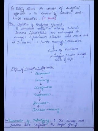 DNHE 3 - Assignment ( IGNOU) by Dr. Ankita Bali | PDF