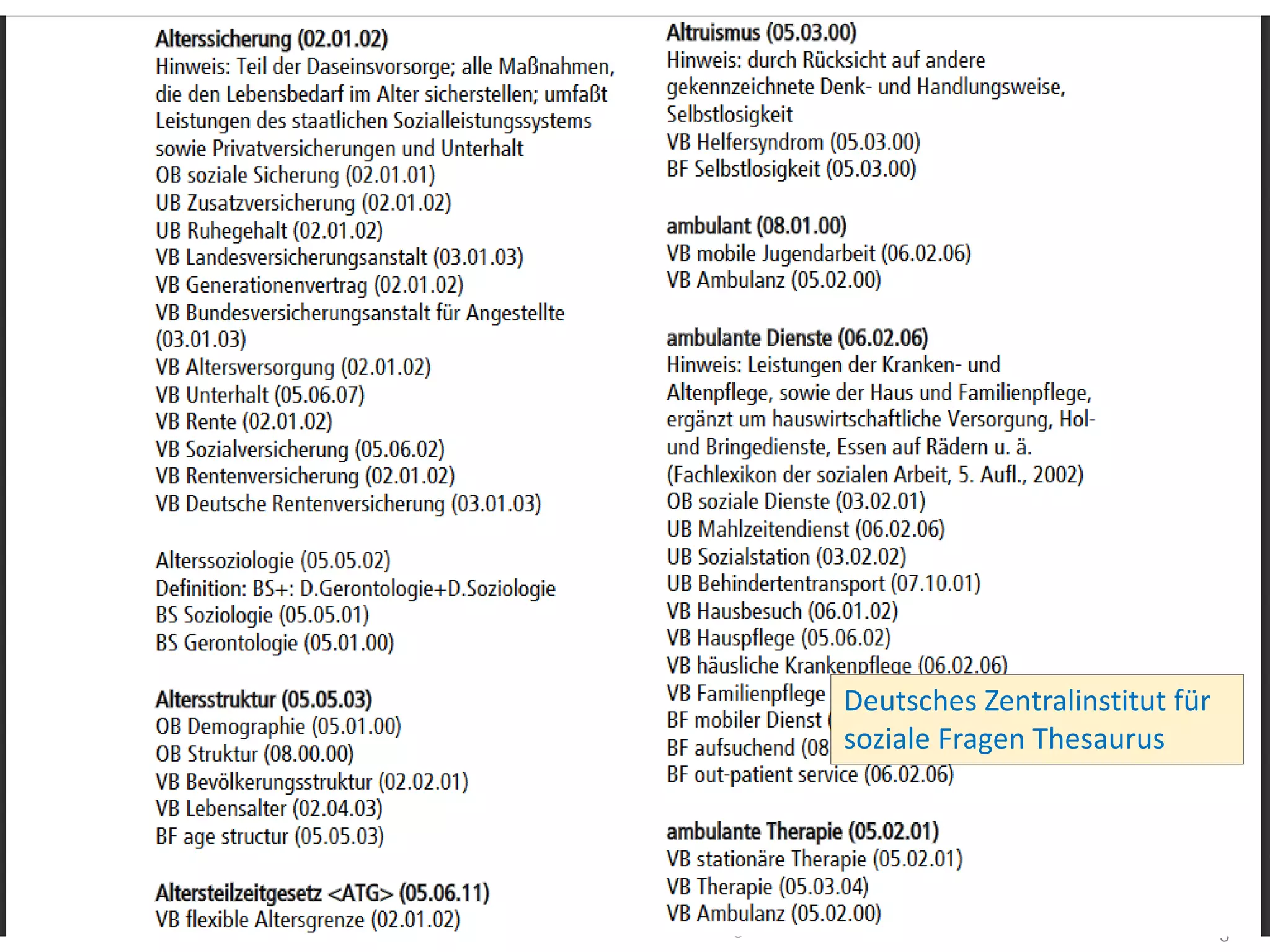 2
5© 2019 Hedden Information Management
Deutsches Zentralinstitut für
soziale Fragen Thesaurus
 