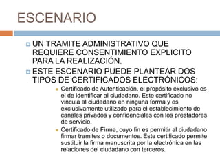 TIPOS DE CERTIFICADOSegún el destinatario