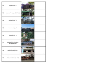 112 Ентузіастів вул., 37
113 Запорожця Петра вул., 26(КМЛ №3)
114 Калачевська вул., 11
115 Калачевська вул., 11
116 Карбишева вул., 10
117
Каунаська вул., 2"А" перетин
вул.Регенераторна
118 Кибальчича Миколи вул., 1
119 Кибальчича Миколи вул., 11-А
 