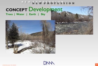 N E W E X P R E S S I O N
                                             N E W P R O F E S S I O N

        CONCEPT Development
        Trees | Water | Earth | Sky




© 2009 DNM Architect • REV: 06/26/09                                     37
 