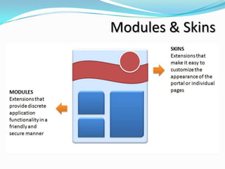 Modules & Skins
 