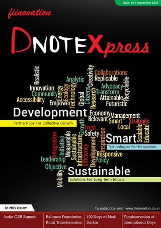 Dnote Xpress, Issue #6, September 2014