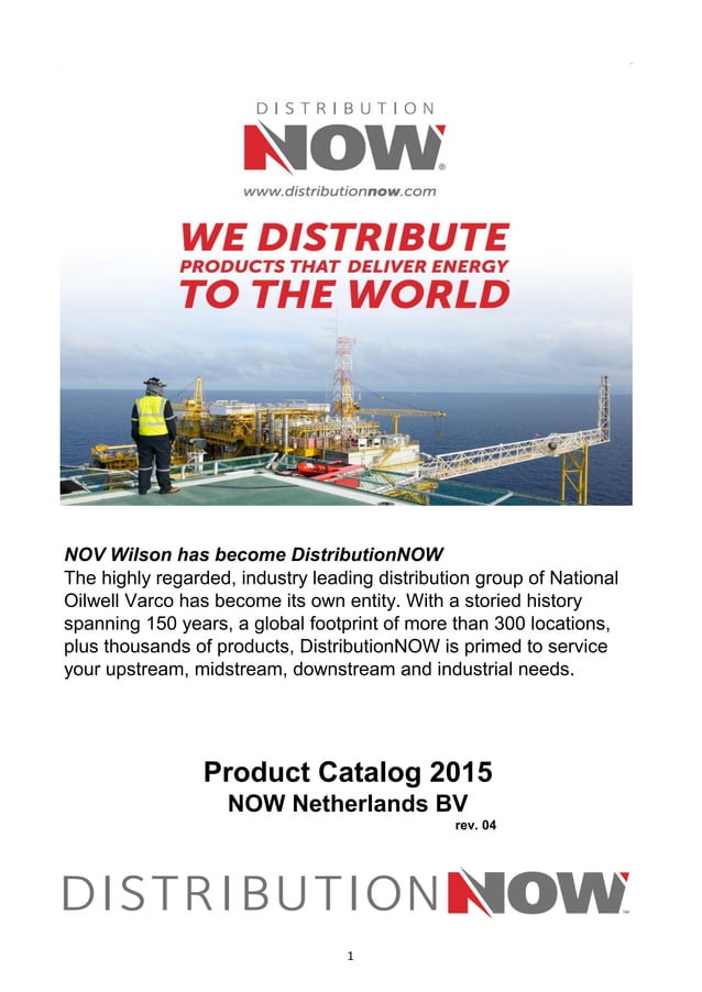 DNOW NL Product Catalog 2015 rev 04 PDF