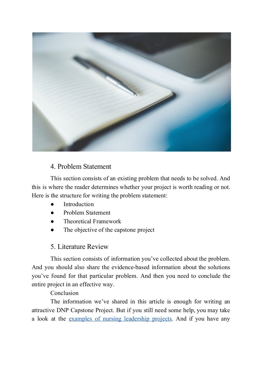 Dnp Capstone Project Proposal Template 2019