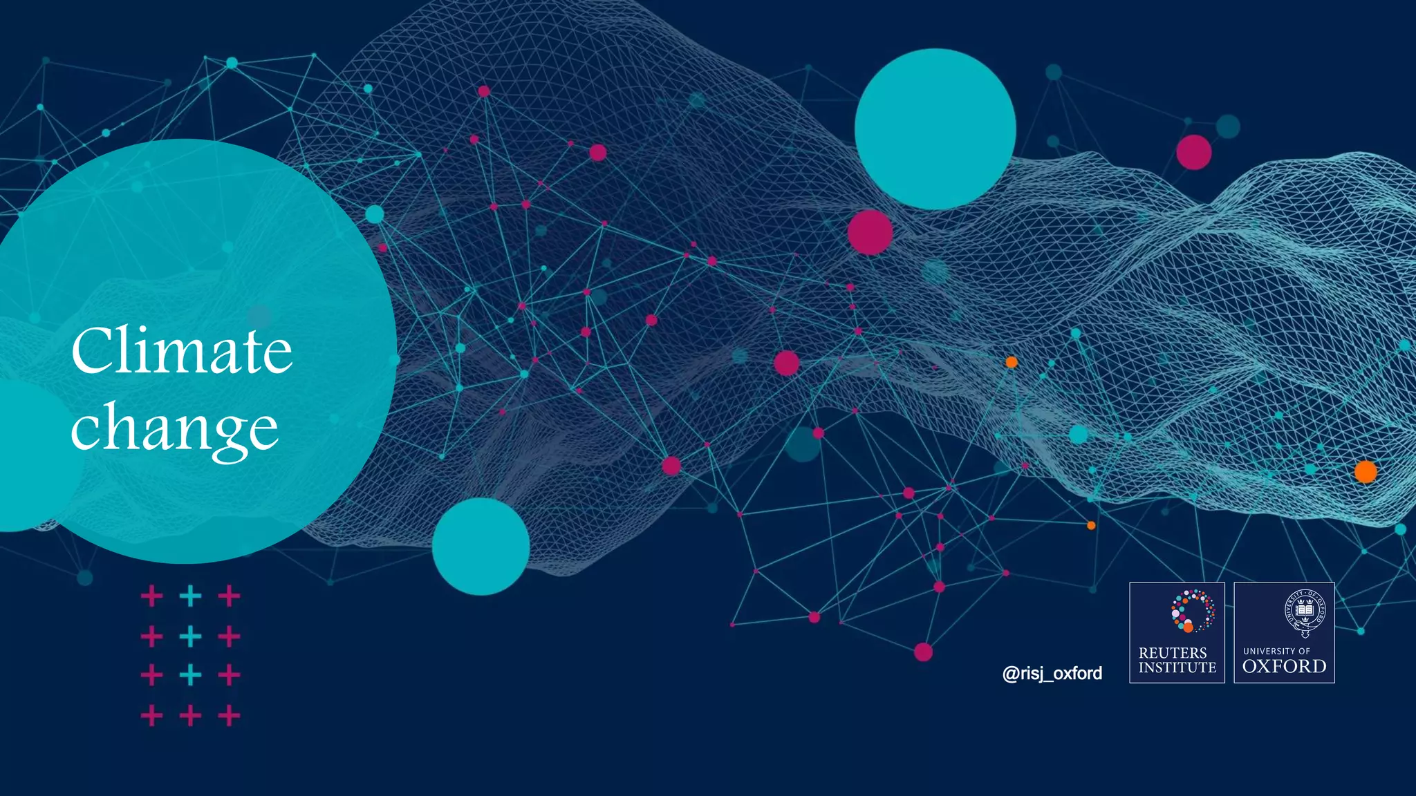 Climate
change
@risj_oxford
 