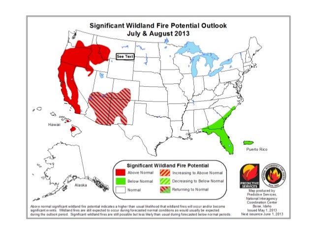 Montana Fire Season Outlook 2013