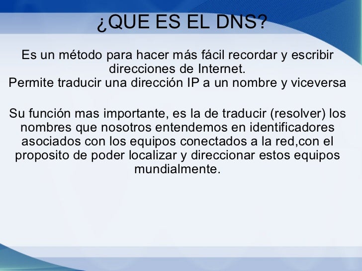 Resultado de imagen de que es el dns