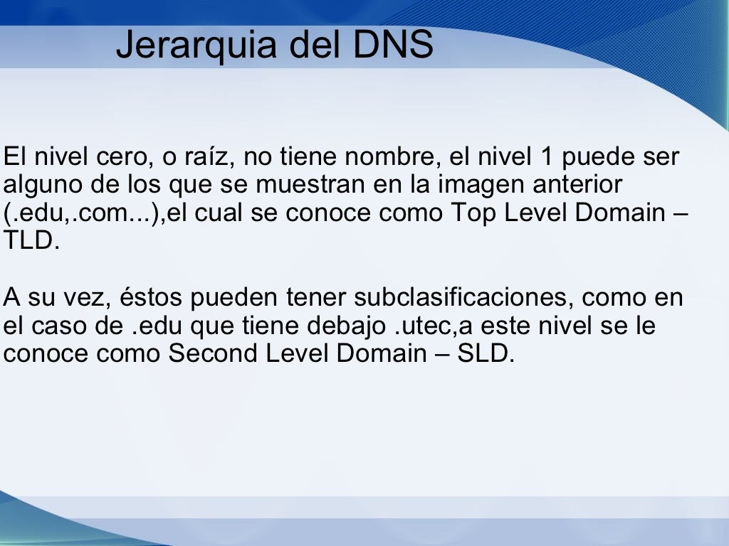 Que es y para que sirve el DNS
