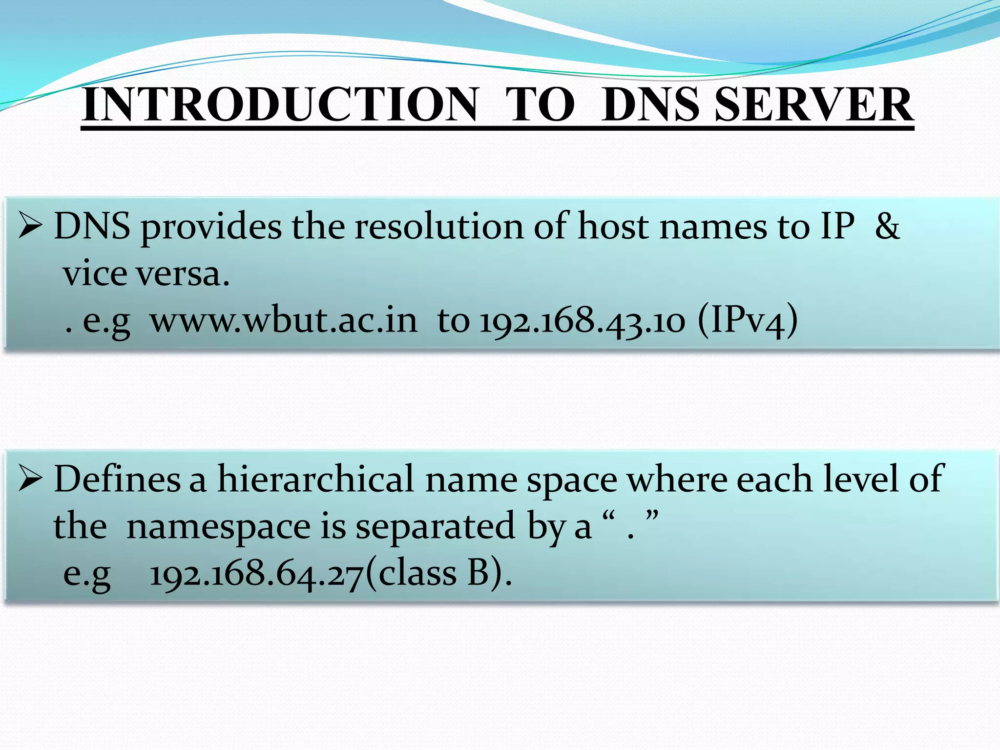 Dns Server Configuration Pptx Dns Server Configuration Pptx