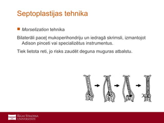 Deguna starpsienas deviācija | PPT