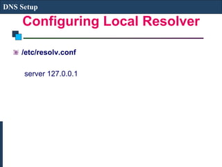 Linux System Administration - DNS | PPT