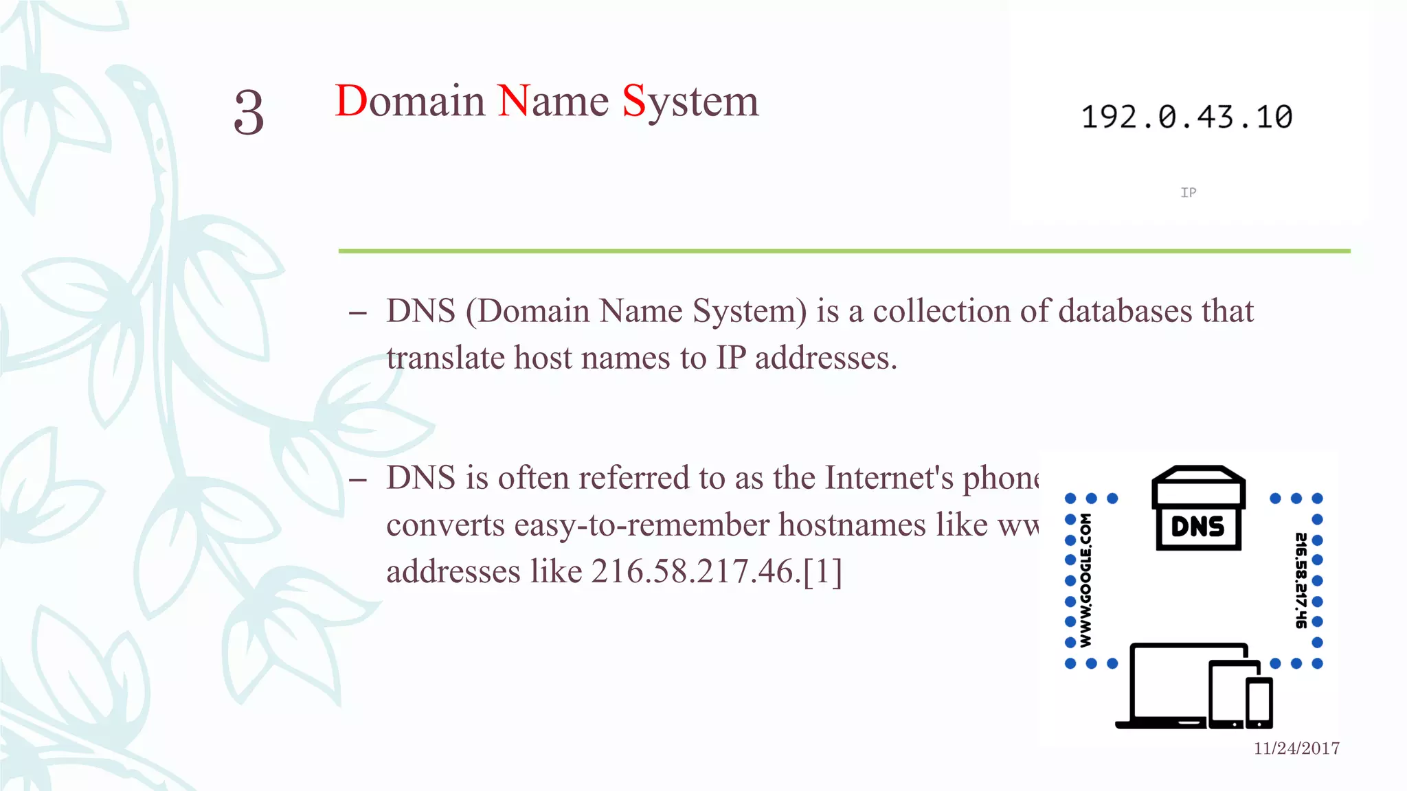 Domain Name system | PPT