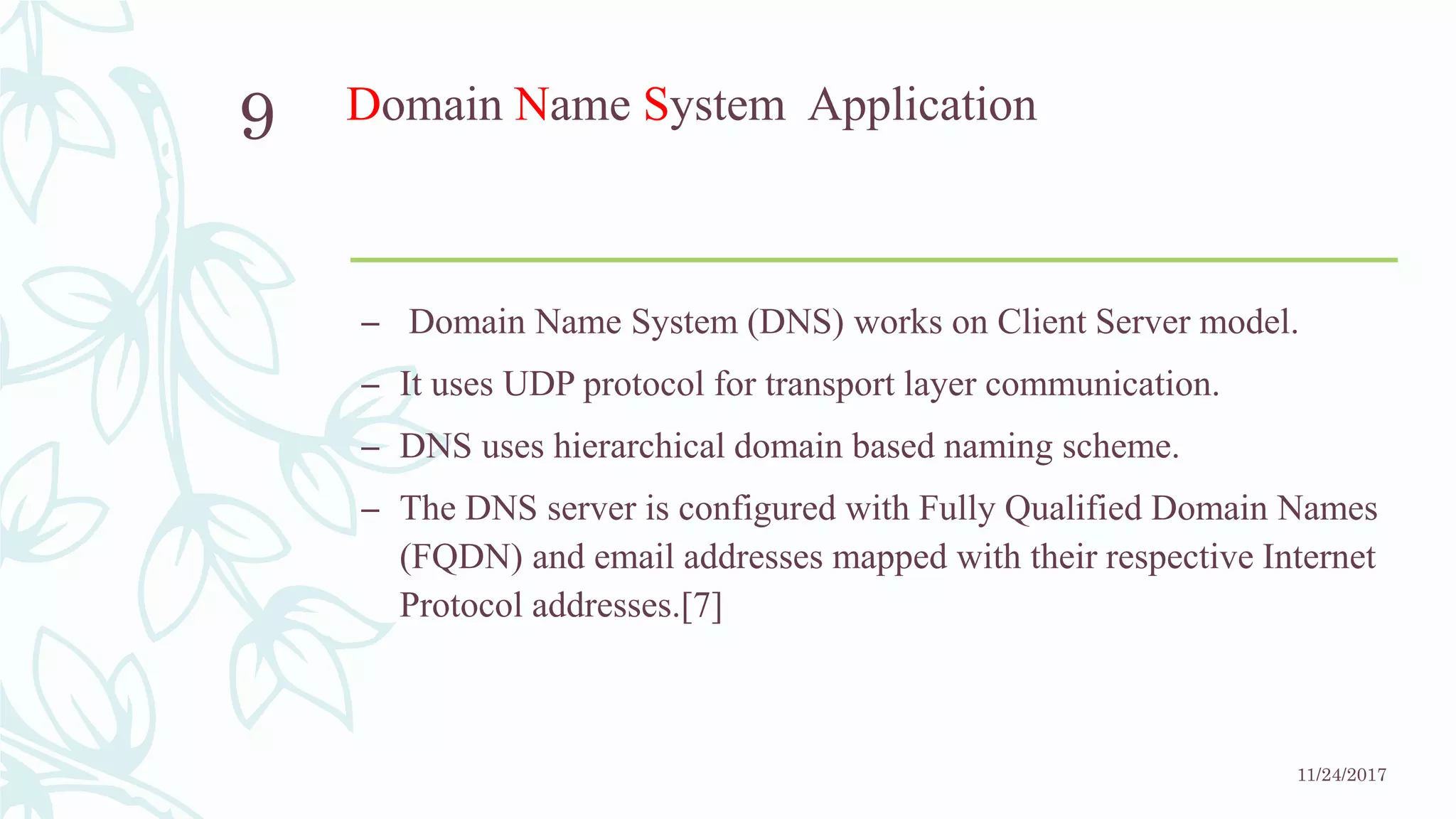 Domain Name system | PPT