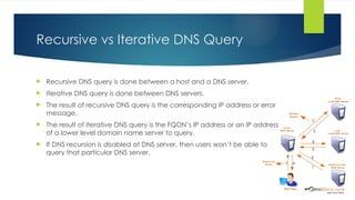 DNS DNS Presentation on DNS basics PowerPoint.pptx.pptx