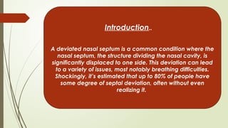 Septu Comprehensive Overview of Deviated Nasal Septum: Anatomy, Diagnosis ...