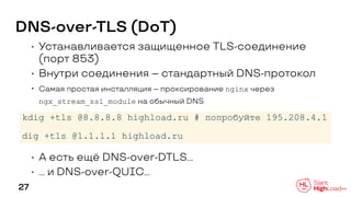 A popular DNS security overview