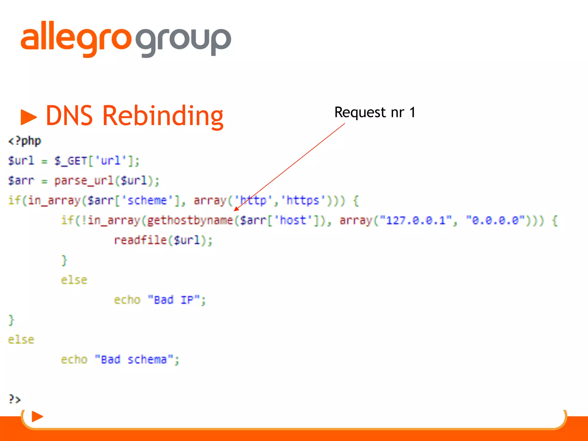 DNS Rebinding Request nr 1
 
